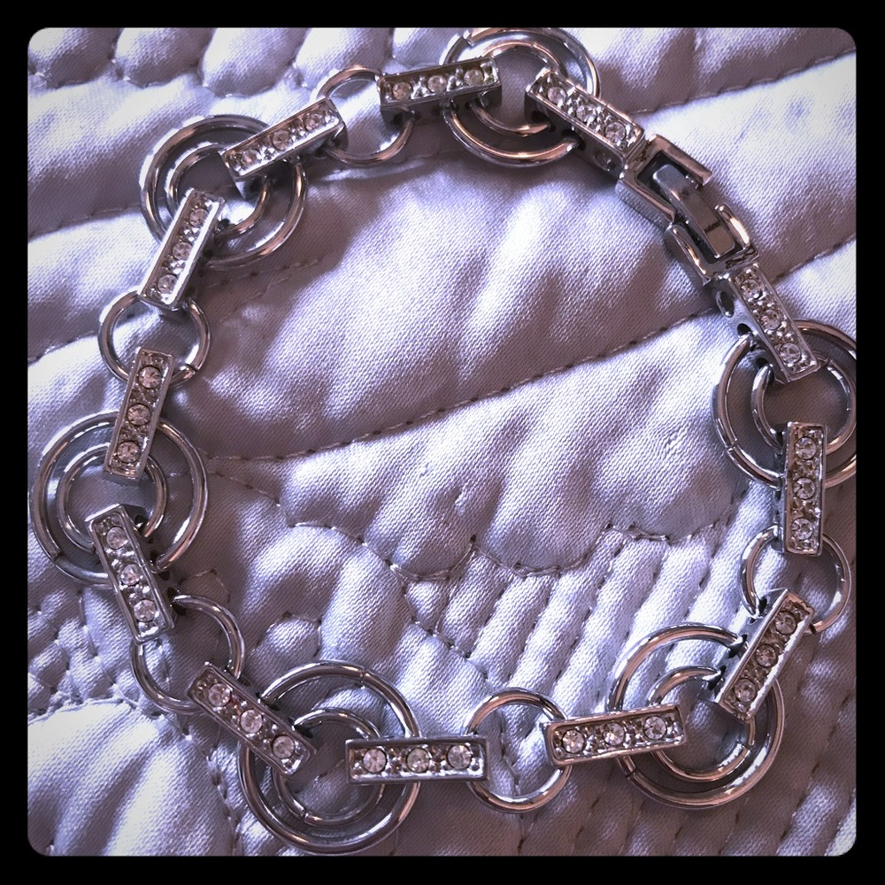 Lia Sophia round disc bracelet